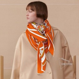 羊绒新款 买了都说好看 推荐 爱马仕双面同色羊绒方巾【春天的舞步双面同色】，顶级工艺超值 爱马仕专柜爆款 立体呈现图案纹路实物档次极高 特殊工艺高端研发惊艳问世 特殊尖端工艺处理 受到白富美的喜欢 无论是品质 款式 价格都令大牌控的她们尖叫 超高性价比 绝对值得入手 尺寸：cmcm，70%羊绒+30%真丝