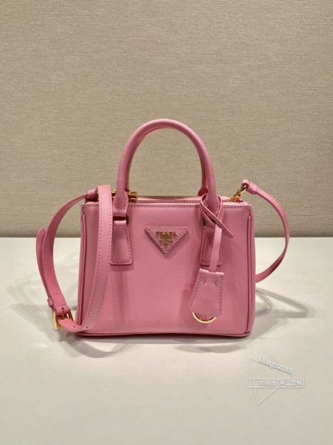 Prada普拉达 1BA906 mini杀手 Galleria Saffiano皮革手袋 高仿