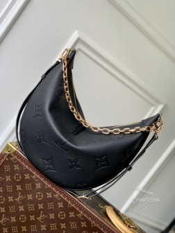 LV M46725 Loop Hobo 手袋 Monogram Empreinte 牛皮革