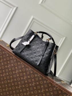 LV M11393 Babylone Tote 手袋 黑色 牛皮革 顶级复刻