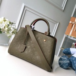 LV 原单 M40045 Montaigne 中号手袋 - 商务女士包，精巧材质