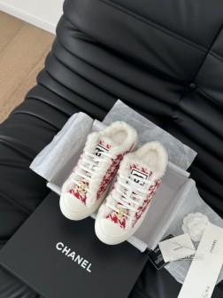 Chanel 24P新款大头饼干鞋原版开发 顶级版本鞋面正品一致 内里羊皮TPU大底 非普通版本橡胶 940