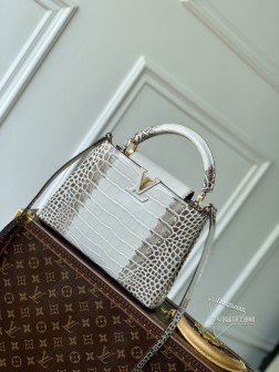 LV M48865 喜马拉雅 Capucines BB 手袋 小牛皮 进口顶级复刻