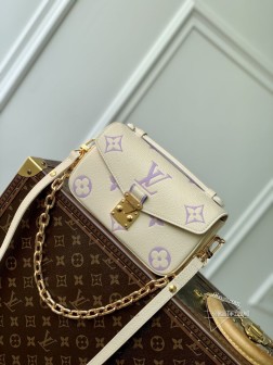 LV M46596 Pochette Métis East West 手袋 Monogram Empreinte 压纹