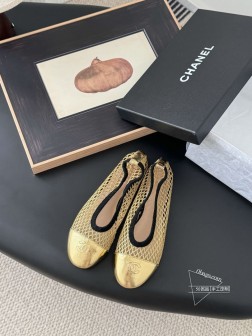 Chanel 25P新款网纱面单鞋春夏主季打款,超爆级款的节奏。出行必单备品,随意搭配么怎穿都好看。 68