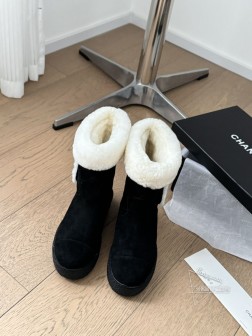 Chanel 24K新款雪地靴 秋冬暖心推荐 高品质认准我家实拍 穿腻了毫无特色的ugg 不妨来买这 948