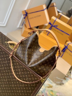 LV M40352 GRACEFUL 小号购物包 原厂monogram帆布配钢五金