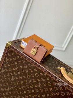 LV M12148 Portfoille Lowy Compact 棕 本款 顶级复刻 设计极简主义