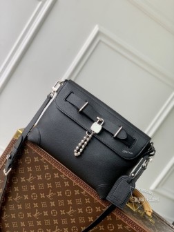LV M11607 Steamer Crossbody 手袋 Colorado 细粒面顶级A货