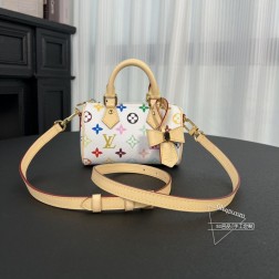 Louis Vuitton 13391 村上隆联名 白彩 Speedy Nano 2025