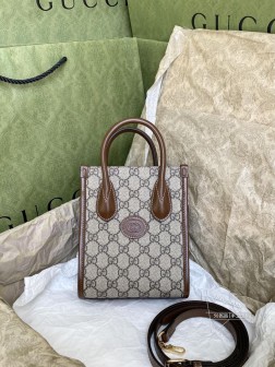 Gucci GG Retro迷你托特 迷你手提包 A货