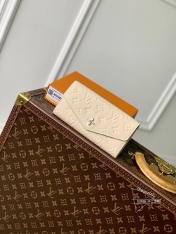LV M12172 Sarah Wallet 白色滑雪系列 顶级复刻