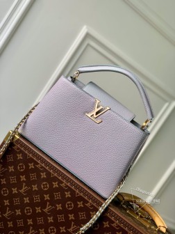 LV capucines MM 型号特级原厂顶级A货皮料五金走线