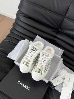 Chanel 24P新款大头饼干鞋原版开发 顶级版本鞋面正品一致 内里羊皮TPU大底 非普通版本橡胶 936