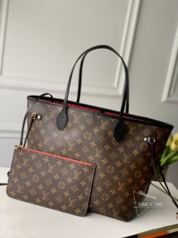 LV M48288 NEVERFULL 中号手袋 原单 全新演绎 精致内袋