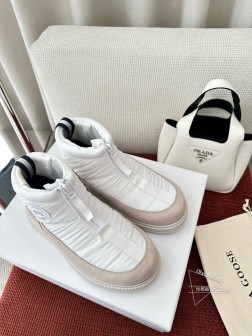 加拿大 Cypress Puffer户外雪地靴|原版购入代购级别-白色 原版麂皮织物 内层织物 侧面 704