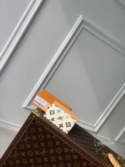 LV M83348 Tyler 合作白本款卡夹,适合信用卡、名片收纳