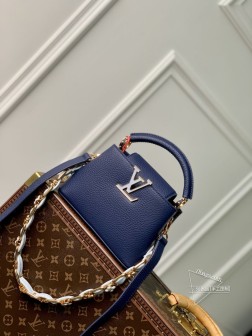 LV M23363 Capucines Mini手袋 M48865 深蓝 那英款系列