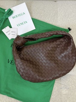 BV Jodie 打结包 Small 中号 黑棕 顶级A货