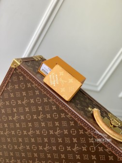 LV M12659 口袋钱夹 硬币包 Monogram Heritage 涂层帆布 Damier 纹理
