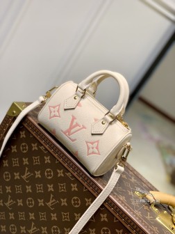 LV M81913 Nano Speedy 手袋 Monogram Empre 材质 经典复刻