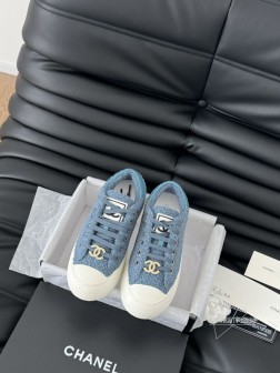 Chanel 24P新款大头饼干鞋原版开发 顶级版本鞋面正品一致 内里羊皮TPU大底 非普通版本橡胶 1193