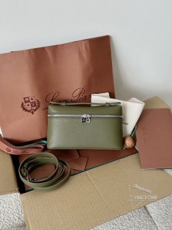 LP Loro Piana L 橄榄绿 全网顶级A货 一比一真皮包