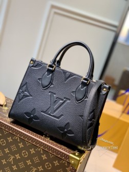 LV ONTHEGO 小号手袋 M45653 黑色 Tote 包 1968 经典设计