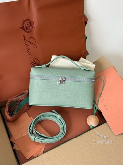 LP Loro Piana L 杏仁绿 全网TOP版 1:1高仿进口皮革包