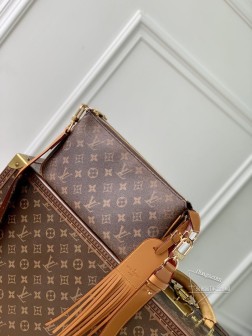 LV M11623 Pochette Accessoire XL 手袋 Monogram Dust 帆布