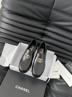 Chanel 24B新款乐福鞋矮子乐!代购品质,要高货的闭眼入。鞋面牛皮 内里羊皮 原版大底Size 1402