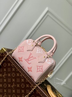 LV M46518 Speedy Bandoulière 20 手袋 粉色丝印 Dégradé系列 Monogram