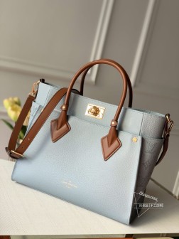 LV M56078 On My Side 手袋 全皮细粒小牛皮/Monogram帆布 55802