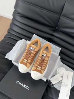 Chanel 24P新款大头饼干鞋原版开发 顶级版本鞋面正品一致 内里羊皮TPU大底 非普通版本橡胶 935
