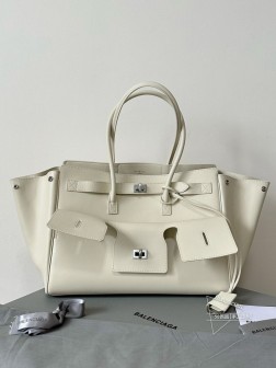 Balenciaga Bel Air 奶白银中号手袋 顶级复刻