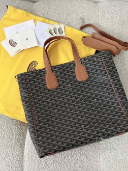 GOYARD 伏尔泰 Tote托特包 棕色 竖版长方形 顶级复刻