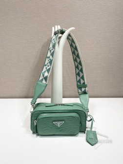 Prada 1BH198 新款波士顿手袋 软羊革制 休闲古典风 代购