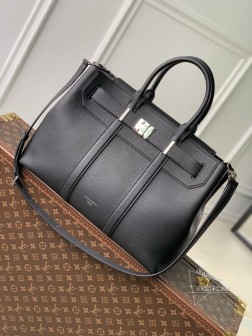 LV M23153 Georges Tote 黑色手袋 Cuir M 材质