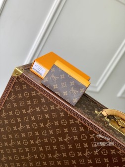 LV M12827 Monogram Macassar 老花黄色 Pocket Organizer