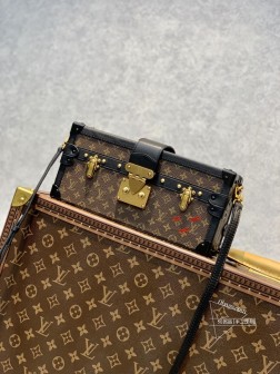 LV M46120 全钢五金 Petite Malle 手袋 顶级复刻