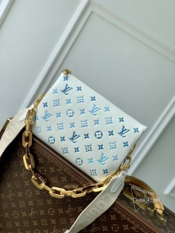 LV M11225 Coussin 小号手袋 Monogram 压纹羊皮革 顶级复刻