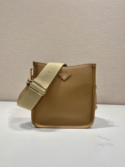 Prada普拉达 1BH220 双肩带包 Tote包 皮革 简约 进口小牛皮 价格