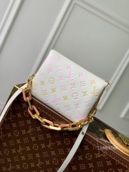 LV M11727 Coussin BB 手袋 蓬松羊皮革 Monogram图案
