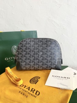 GOYARD Vendome 贝壳洗漱包 化妆包 灰色 轻便好装
