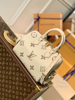 LV M58947 Speedy Bandoulière 25 手袋 白色 胶囊系列 2021 秋季