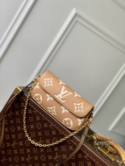 LV M12758 Sac Recoleta 手袋 Monogram Empreinte 皮革