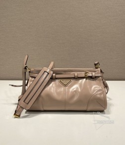 Prada普拉达 1BA215 LusSolf油腊皮斜挎包 代购