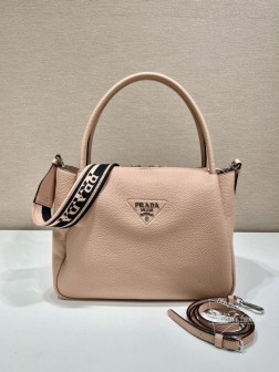 Prada普拉达 1BC170 双肩带 进口鹿皮纹牛皮 双肩带 复刻