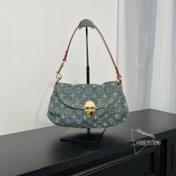 LV 44470 中古牛仔布 限量款 26×7×17cm