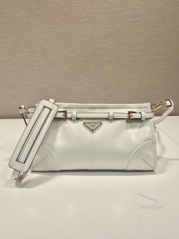 Prada普拉达 1BA215 LusSolf油腊皮斜挎包 进口油腊皮 尺寸